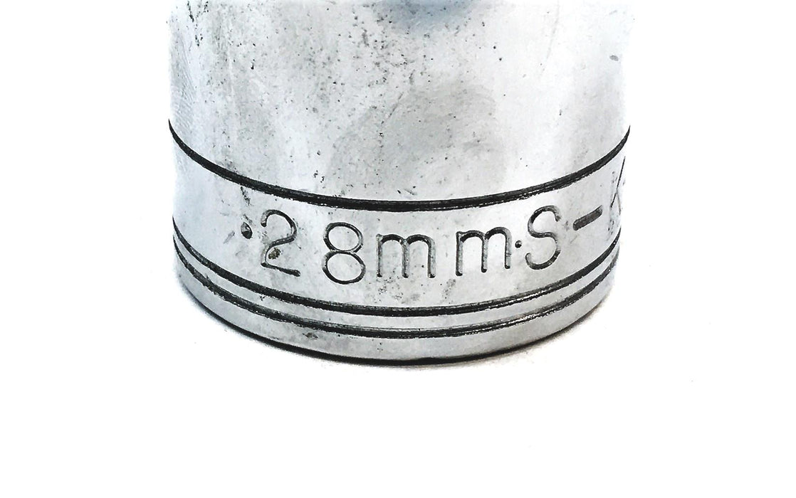 SK Professional Hand Tools 1/2 Inch Drive Socket 28mm 48028 USED
