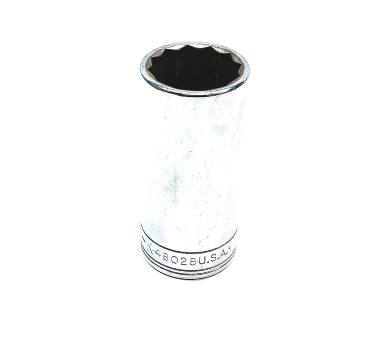 SK Professional Hand Tools 1/2 Inch Drive Socket 28mm 48028 USED