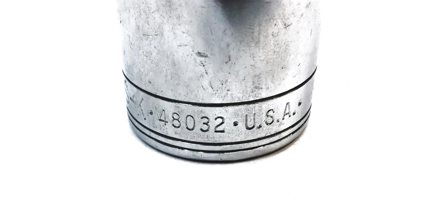 SK Professional Hand Tools 1/2 Inch Drive Socket 32mm 48032 USED