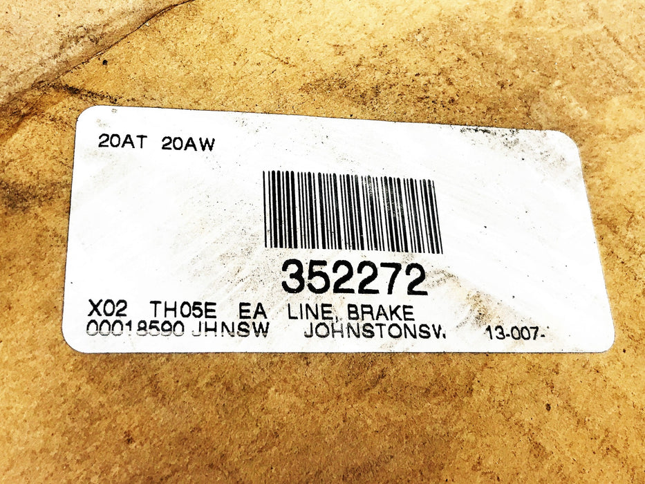Johnston Brake Line Tube 352272 NOS