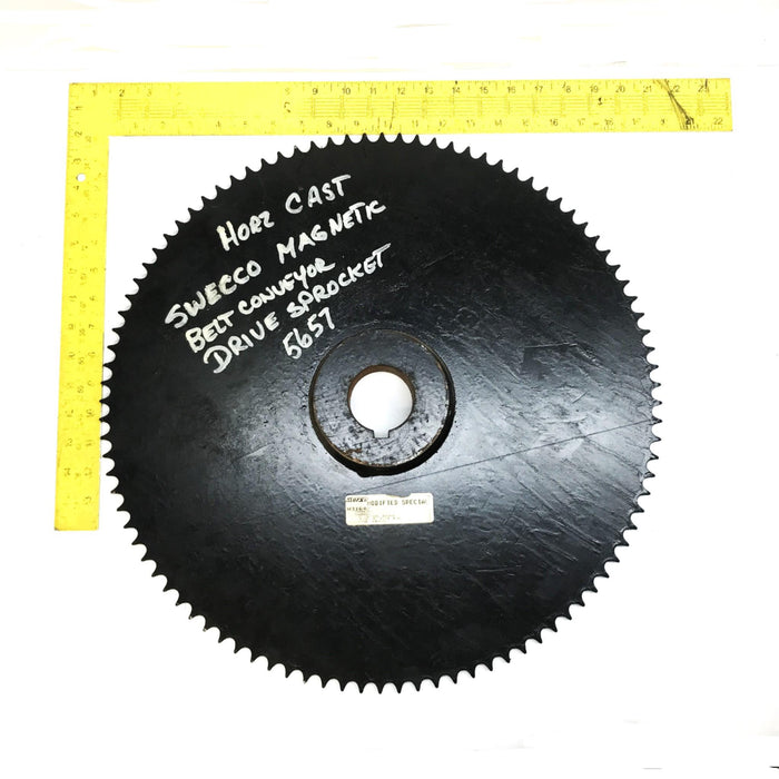 Morse Bely Conveyor Drive Sprocket with Keyway Bore W31642 NOS