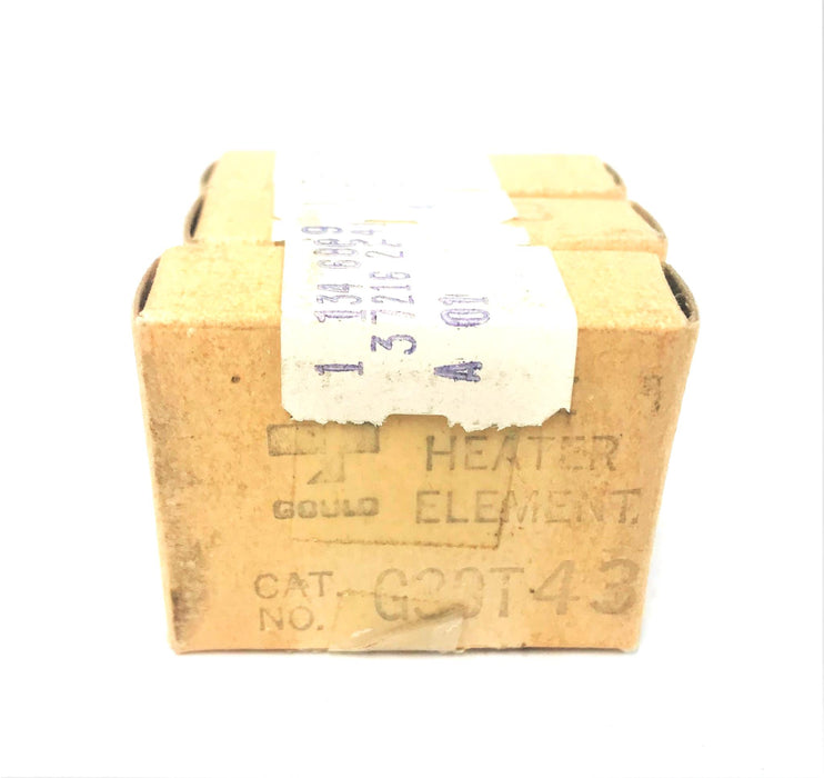 GOULD HEATER ELEMENT G30T43(T43) [LOT OF 3] NOS