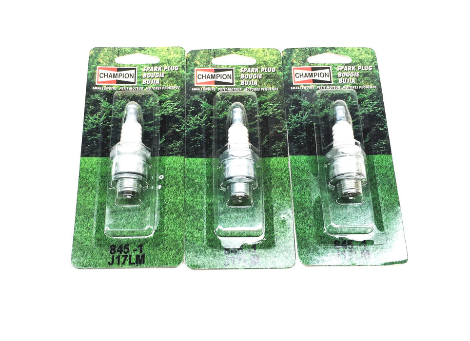 Champion Small Engine Spark Plug 845-1 (J17LM) [Lot of 3] NOS