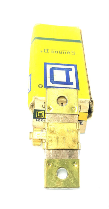 SQUARE D B11.5 OVERLOAD RELAY THERMAL UNIT 58748MH NOS