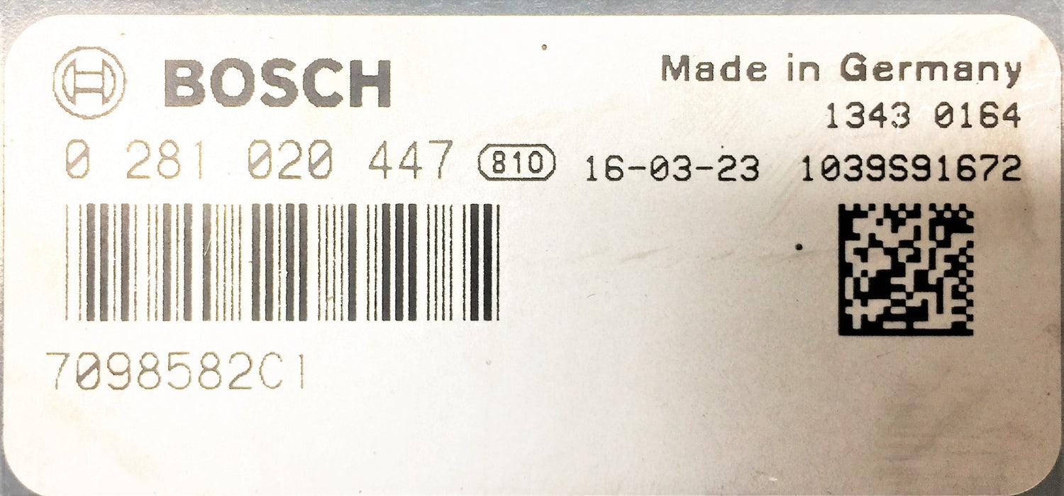 BOSCH Control Unit Module 7098582C1 NOS