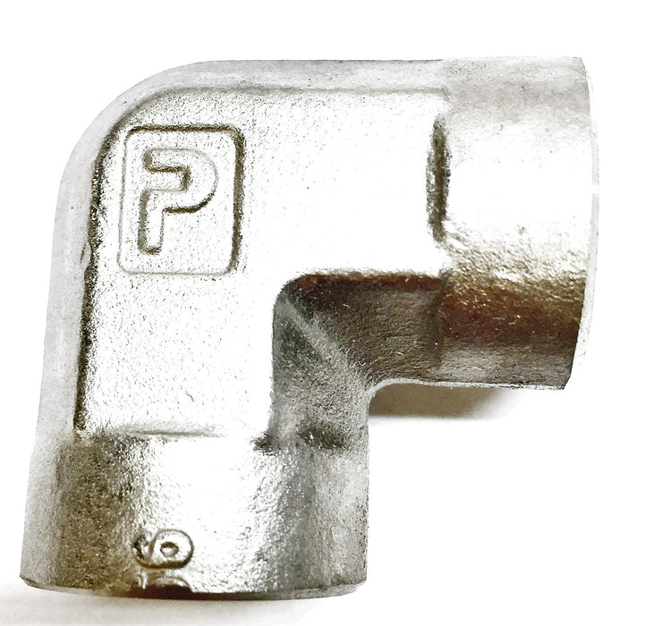 Parker Stainless Steel Female Pipe Elbow 90 deg. 3/8 DD-SS NOS