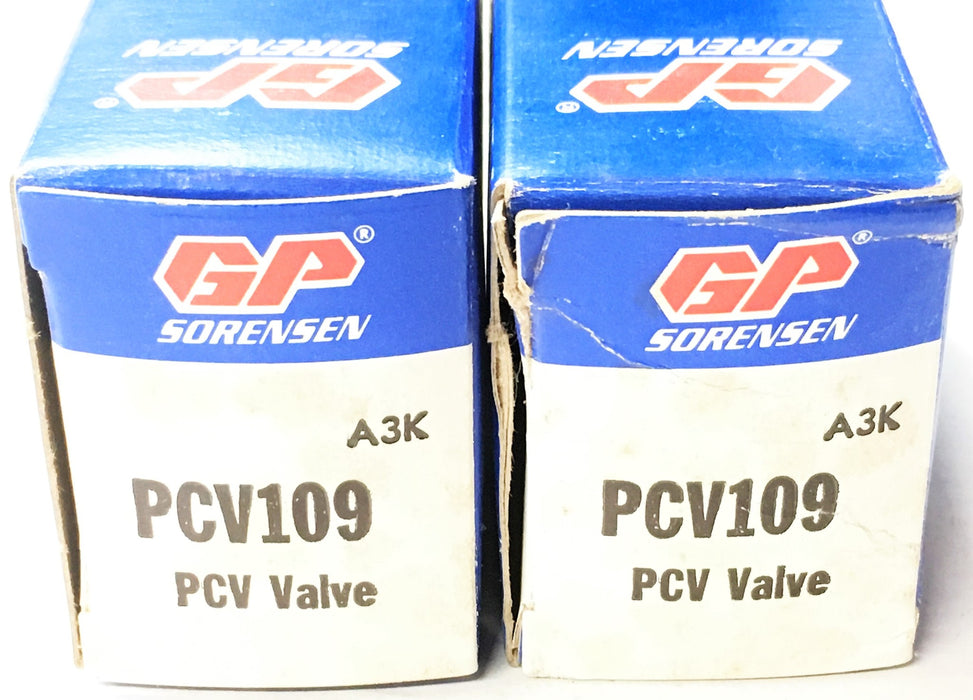 GP Sorensen PCV Valve PCV109 [Lot of 2] NOS