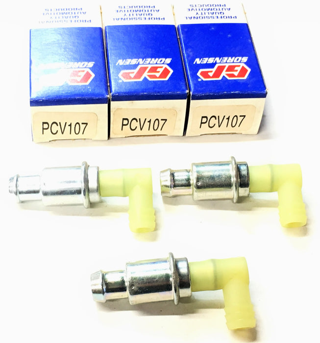 GP Sorensen PCV Valve PCV107 [Lot of 3] NOS