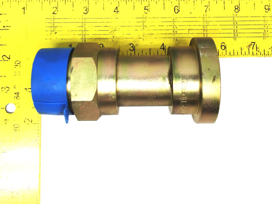 Eaton Weatherhead 1-1/2 Inch Split Flange Straight Adapter 60024 [Lot of 2] NOS