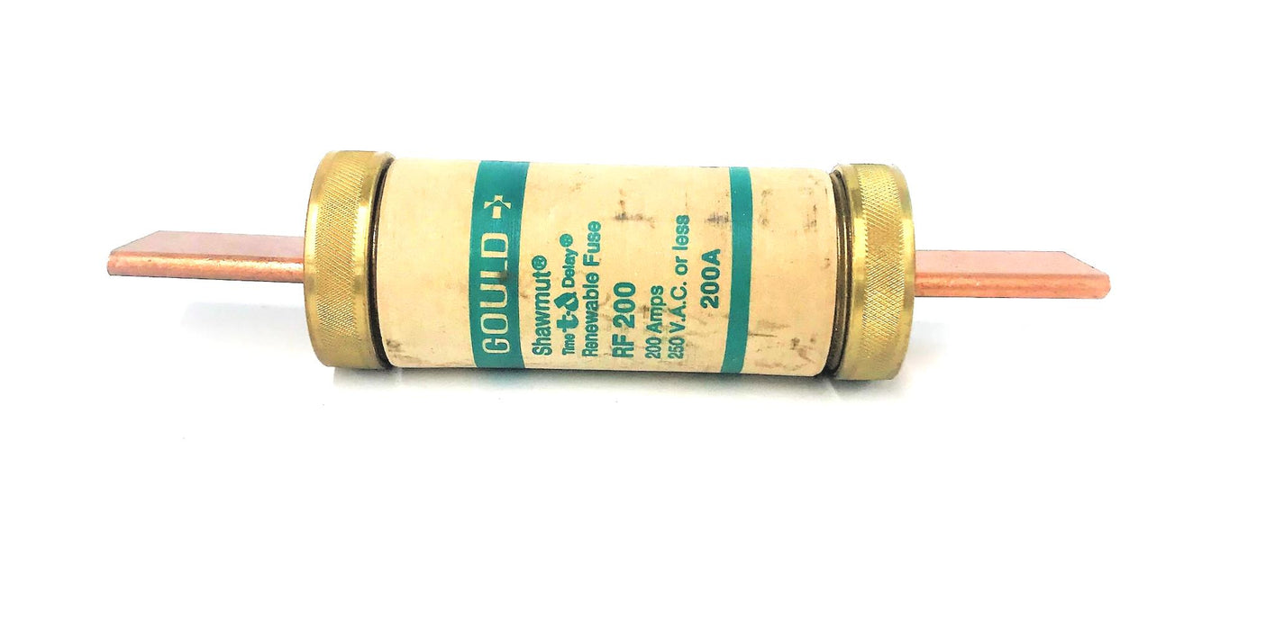 GOULD 200A 250VAC OR LESS FUSE RF200 NOS