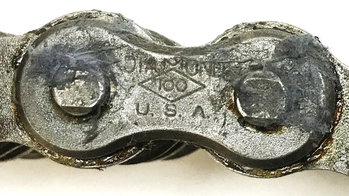 Diamond Double Strand Offset Roller Chain, 53 inches in Length, 100-2 NOS