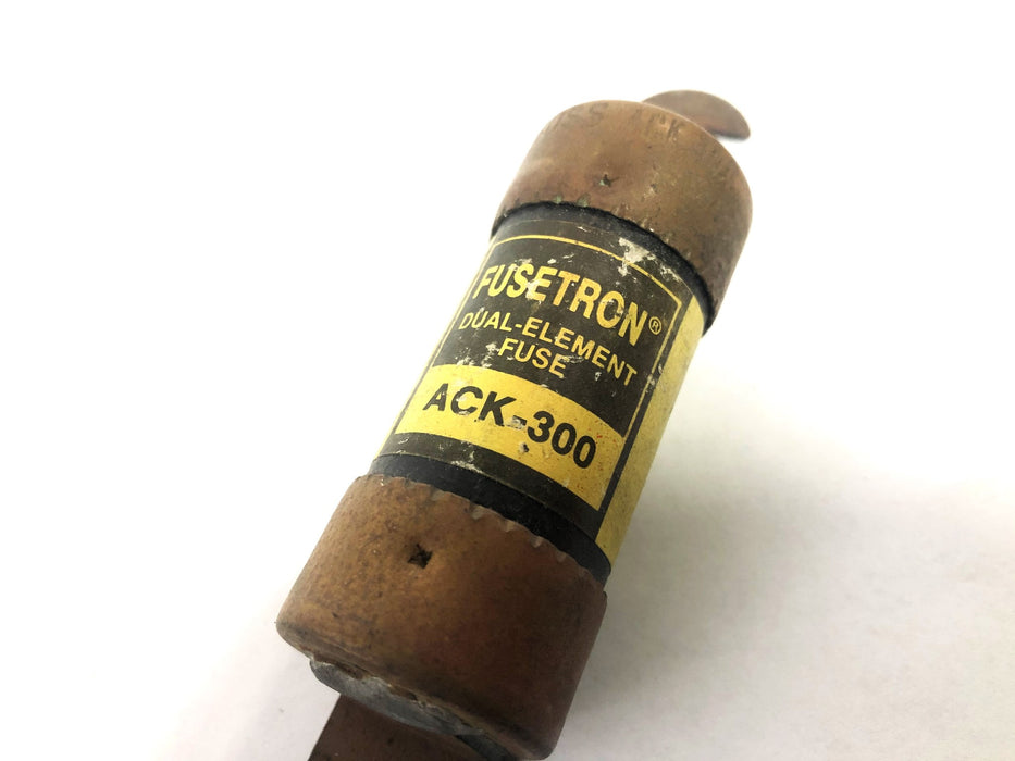 Bussmann Fusetron Fuse ACK-300 [Lot of 2] NOS