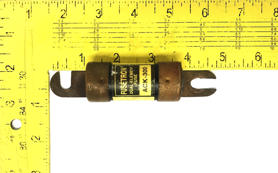 Bussmann Fusetron Fuse ACK-300 [Lot of 2] NOS