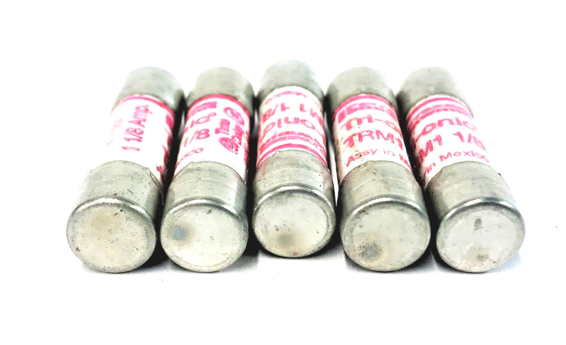 FERRAZ SHAWMUT TIME DELAY TRIONIC FUSE TRM1 1/8 [LOT OF 5] USED