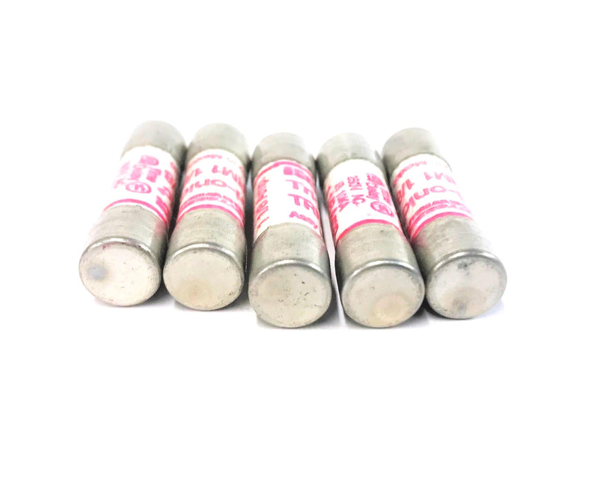 FERRAZ SHAWMUT TIME DELAY TRIONIC FUSE TRM1 1/8 [LOT OF 5] USED