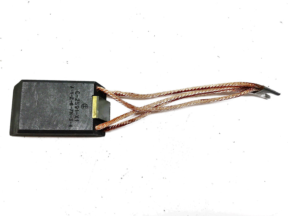 Mersen Waffer Carbon DC Electric Motor Brush C2591-X1 [Lot of 2] NOS
