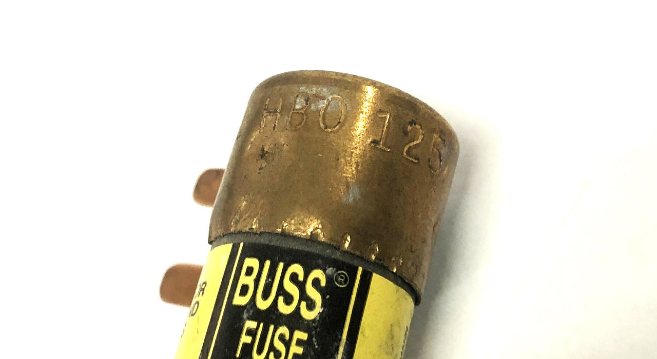 Bussmann Fusetron Fuse HBO-125 [Lot of 2] NOS
