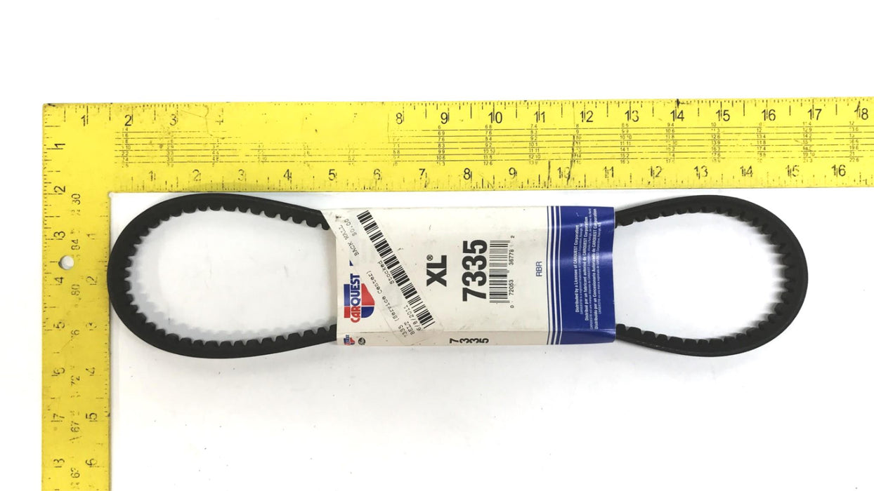 Car Quest 25/64" x 34-1/8" XL Accessory Drive Belt XL-7335 [Lot of 2] NOS