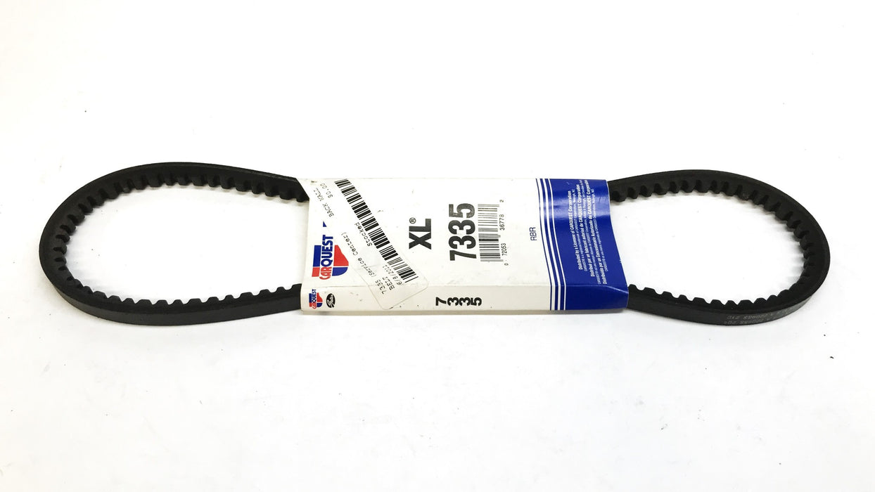 Car Quest 25/64" x 34-1/8" XL Accessory Drive Belt XL-7335 [Lot of 2] NOS