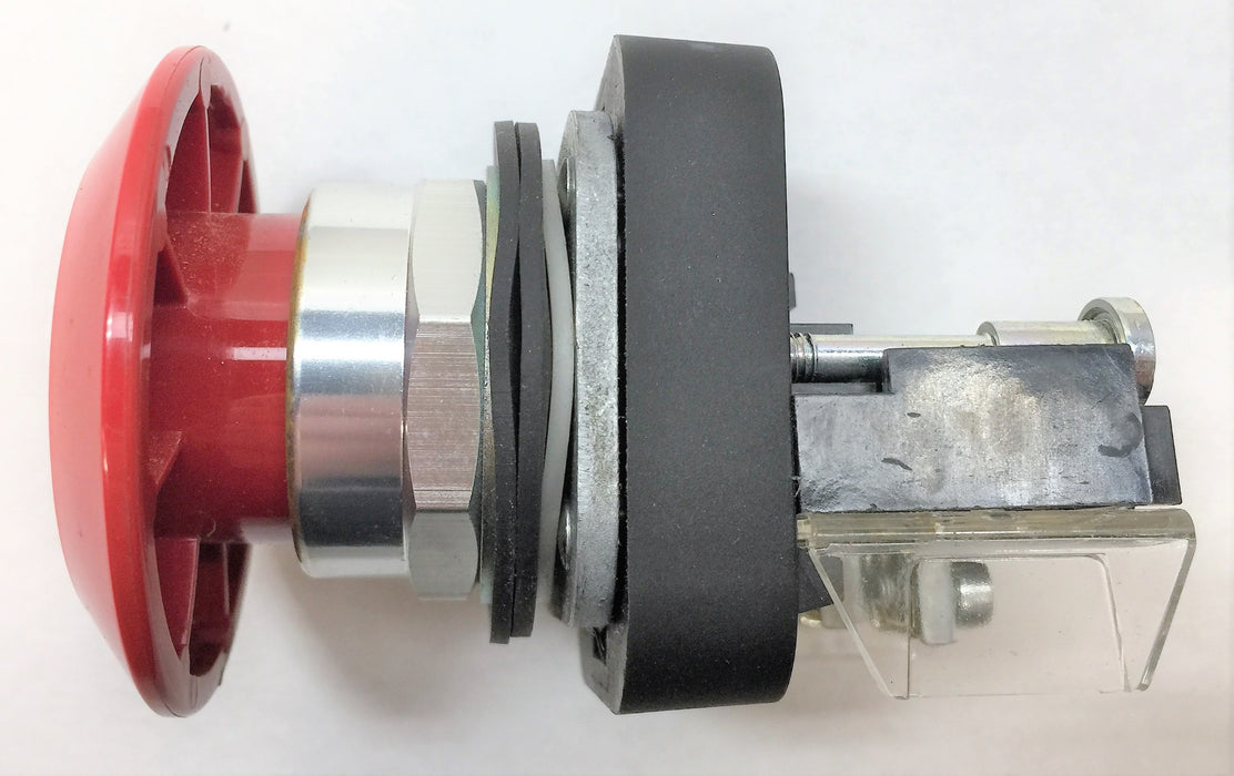 ALLEN-BRADLEY Red Jumbo Push/Pull Button (2-Position) 800T-FXJ6D4 USED
