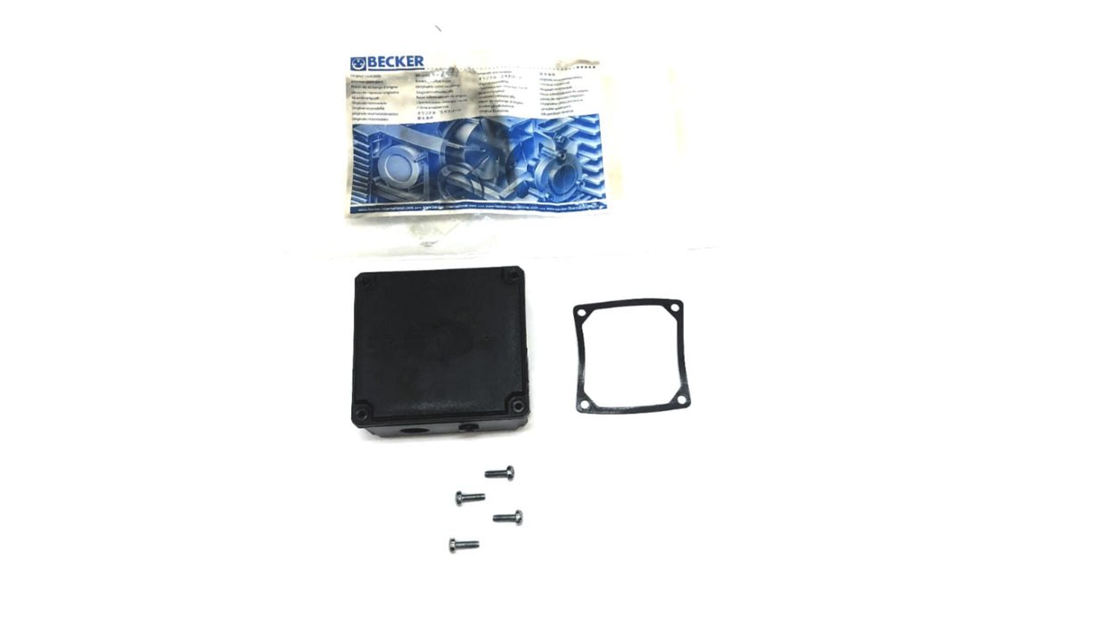 Becker Terminal Box Cover (Missing 4 Screws and 1 Gasket) 46120320000 NOS