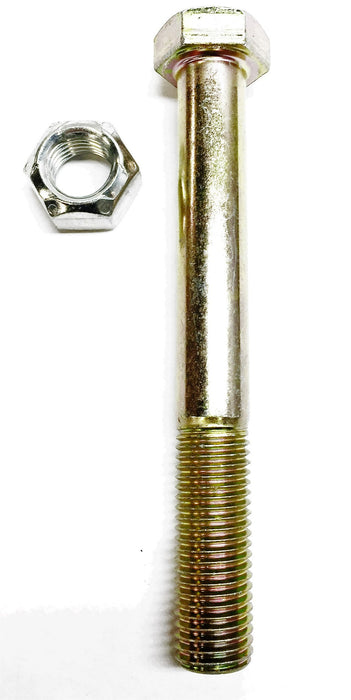 Fastenal Yellow Zinc Bolt 7/8"-14 x 8" Grade 8 with/Nut and NOS