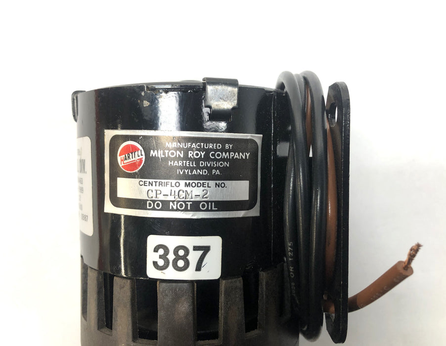 Fasco / Milton Roy Co. Type 63Z3 Magnetic Drive Pump CP-4CM-2 (E40463) NOS