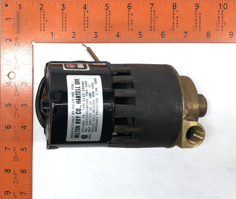 Fasco / Milton Roy Co. Type 63Z3 Magnetic Drive Pump CP-4CM-2 (E40463) NOS