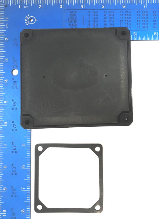 Becker Terminal Box Cover (Missing 4 Screws and 1 Gasket) 46120320000 NOS