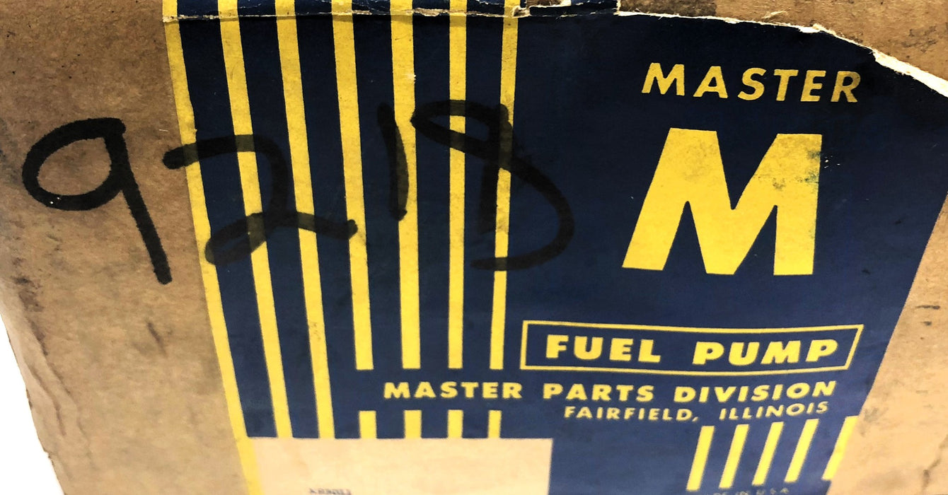 Master Fuel Pump 9218 NOS