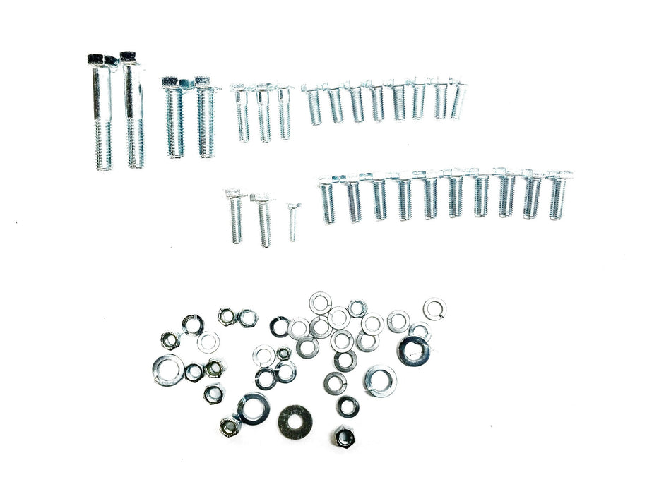 Unbranded Nuts, Bolts and Washer Hardware Kit 35001020 63 Pieces NOS