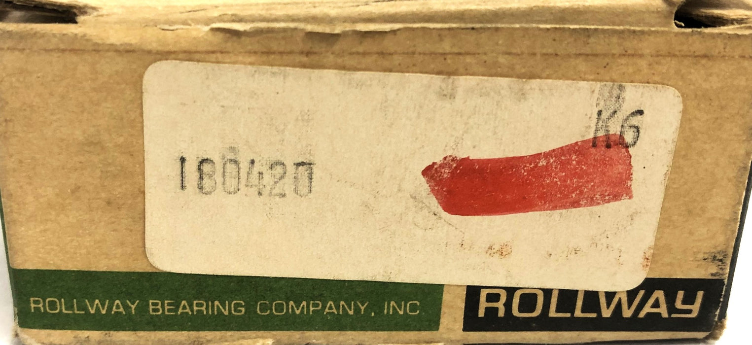 Rollway Needle Bearing Roller Cage Assembly 180420 NOS