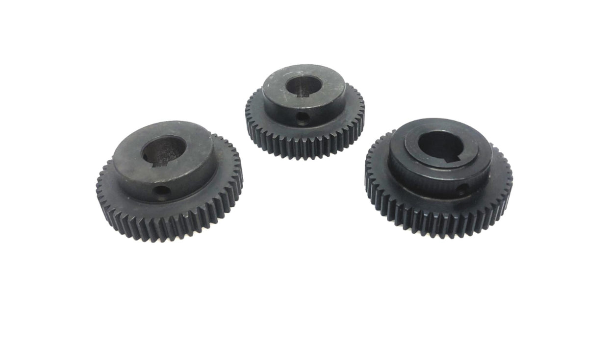 Unbranded 15mm Bore x 50mm OAL Gear 50 Teeth [Lot of 3] USED