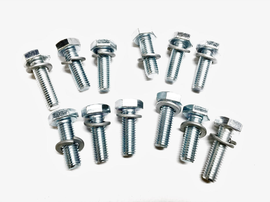 Unbranded 3/8" Bolt w/Lock Washer 24 pcs. NOS