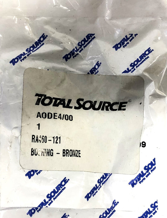 Total Source A0DE4/00 Bronze Bushing RA460-121 NOS