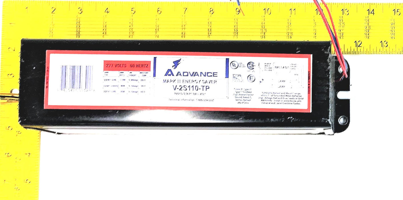 ADVANCE MARK III ENERGY SAVER RAPID START BALLAST V2S110TP [LOT OF 2] NOS