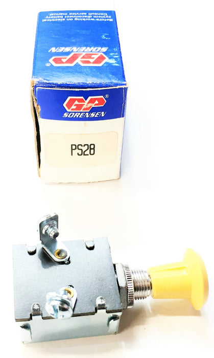 GP Sorensen Push Pull Switch PS28 NOS
