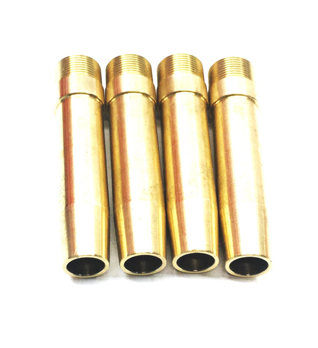 Unbranded 11/32IN ID Tapered Brass Engine Valve Guide 2-1/2IN OAL [Lot of 4] NOS