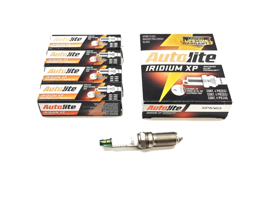 Autolite Iridium XP Enhanced Alloy Technology 4 Piece Spark Plug Set XP5363 NOS