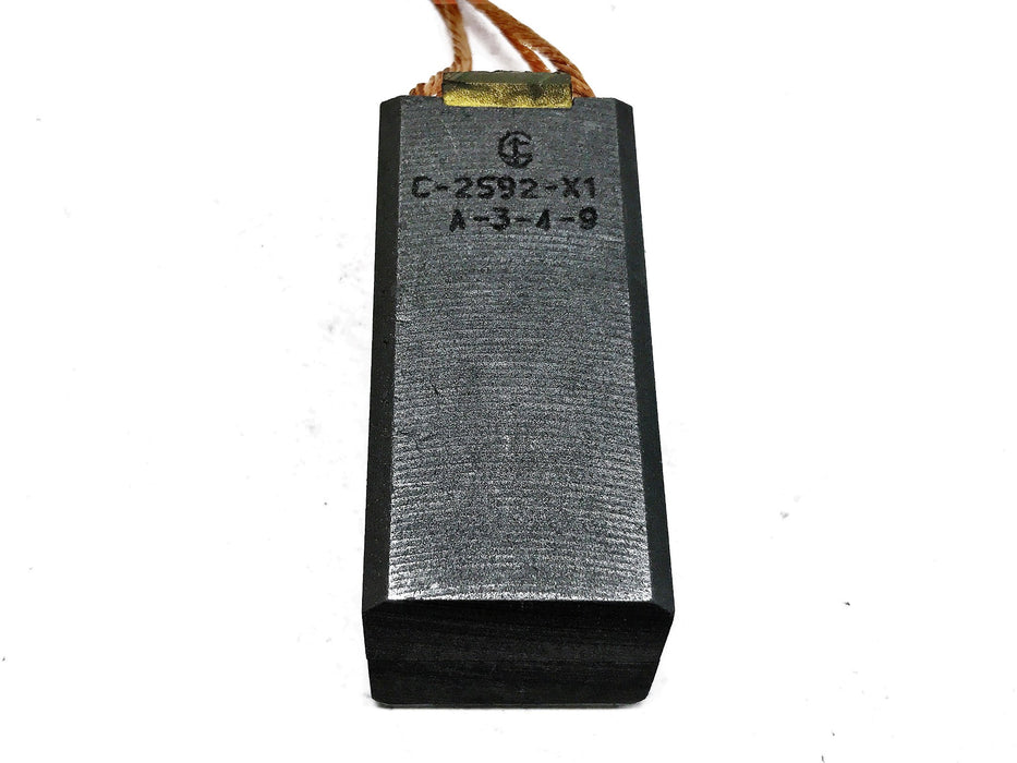 Mersen Waffer Carbon DC Electric Motor Brush C2592-X1 [Lot of 6] NOS