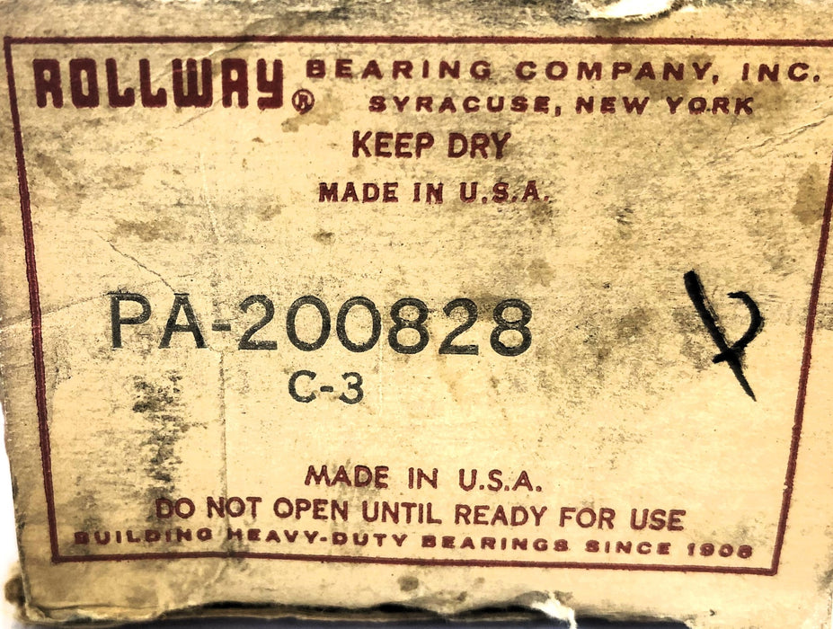 Rollway Wheel Bearing PA200828 NOS