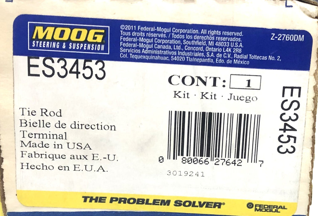 Moog Tie Rod End Kit ES3453 NOS