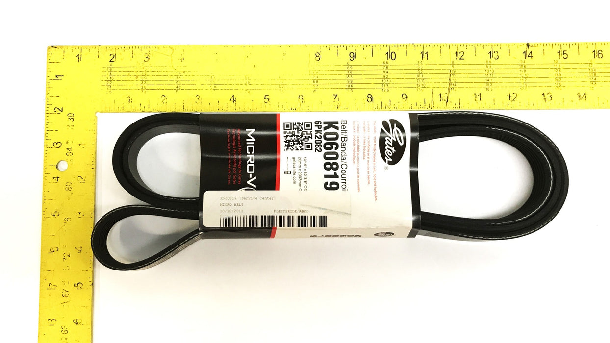 Gates 13/16" x 82-3/8" Micro-V Drive Belt K0609819 NOS