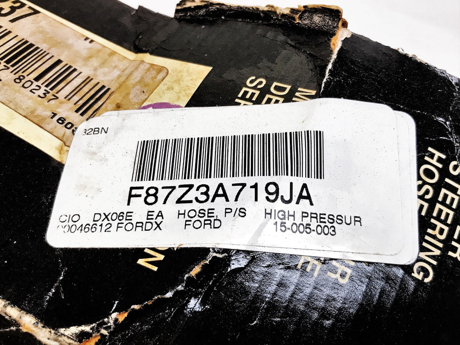 Edelman Power Steering Hose F87Z-3A719J-A NOS