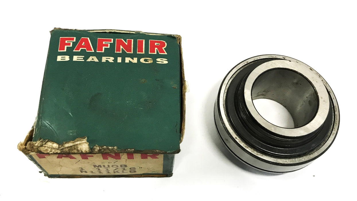 Fafnir 1-11/16 inch Insert Ball Bearing N111KLB NOS