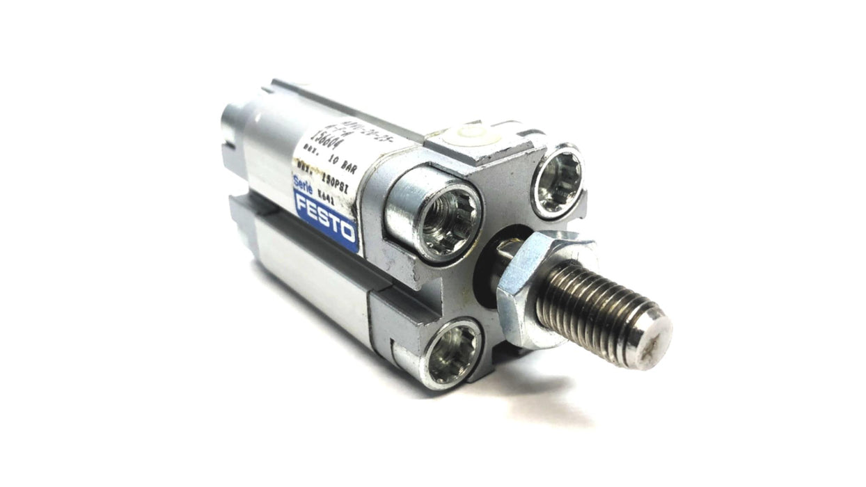 Festo 10 Bar / 150 PSI Pmax Pneumatic Cylinder ADVU-20-25-A-P-A (156604) NOS