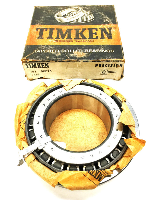 Timken Tapered Cylindrical Roller Bearing Cone/Cup Set 783/772B NOS