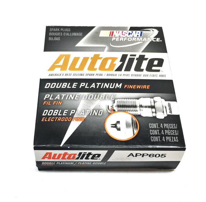 Autolite Double Platinum Finewire Spark Plug APP605 [Lot of 5] NOS