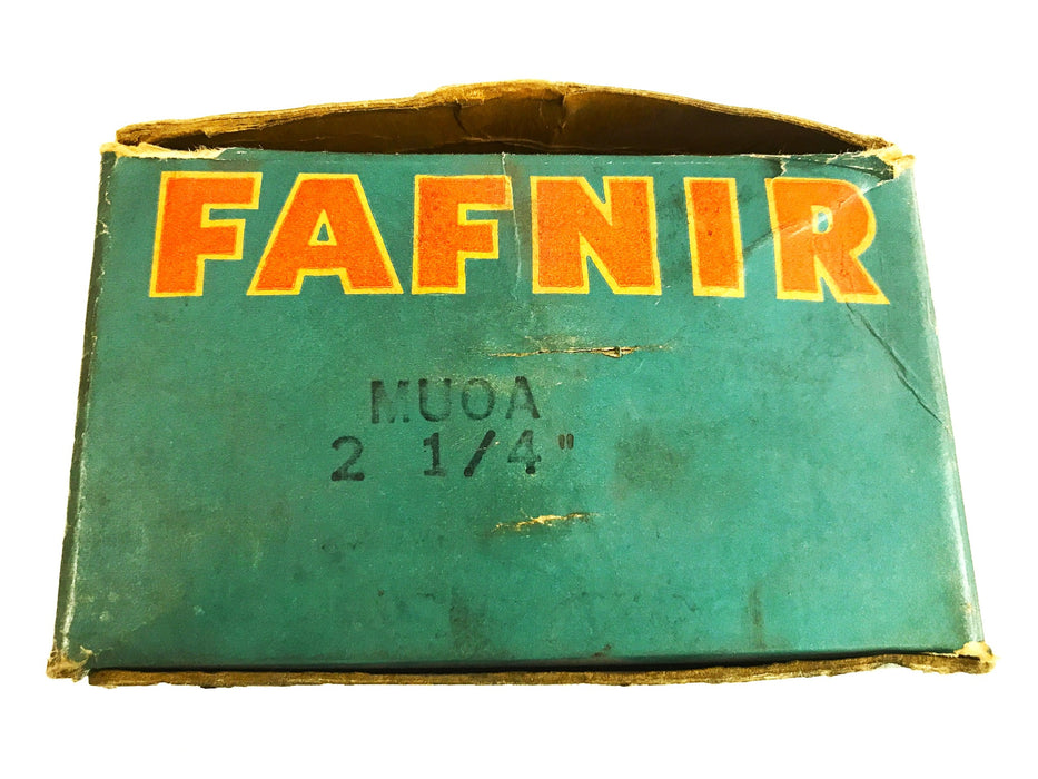 Fafnir 2-1/4 inch Insert Ball Bearing with Collar MUOA-2-1/4 NOS