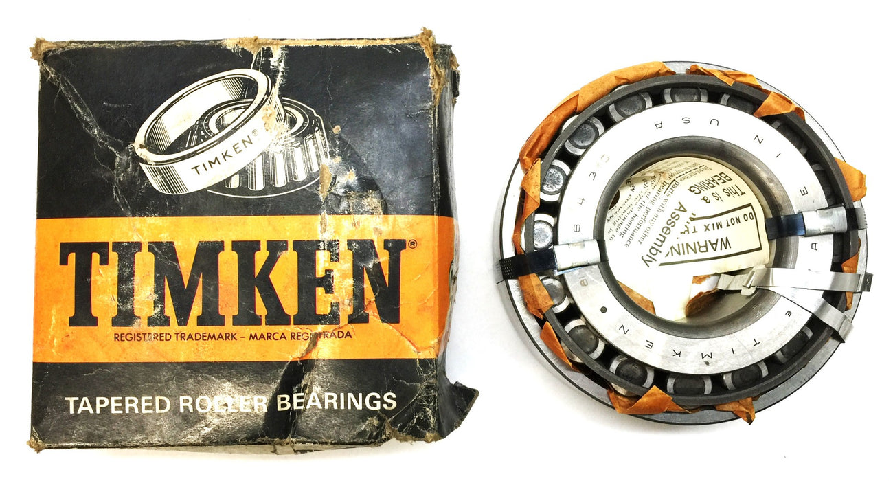 Timken Tapered Roller Bearing Cone And Cup Set 843/832 NOS